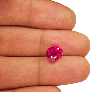5.02-Carat Museum-Grade GRS-Certified Unheated Burmese Ruby 5.02-Carat Museum-Grade GRS-Certified Unheated Burmese Ruby