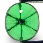 1.48-Carat Lovely Grass Green Trapiche Emerald from Muzo Mines